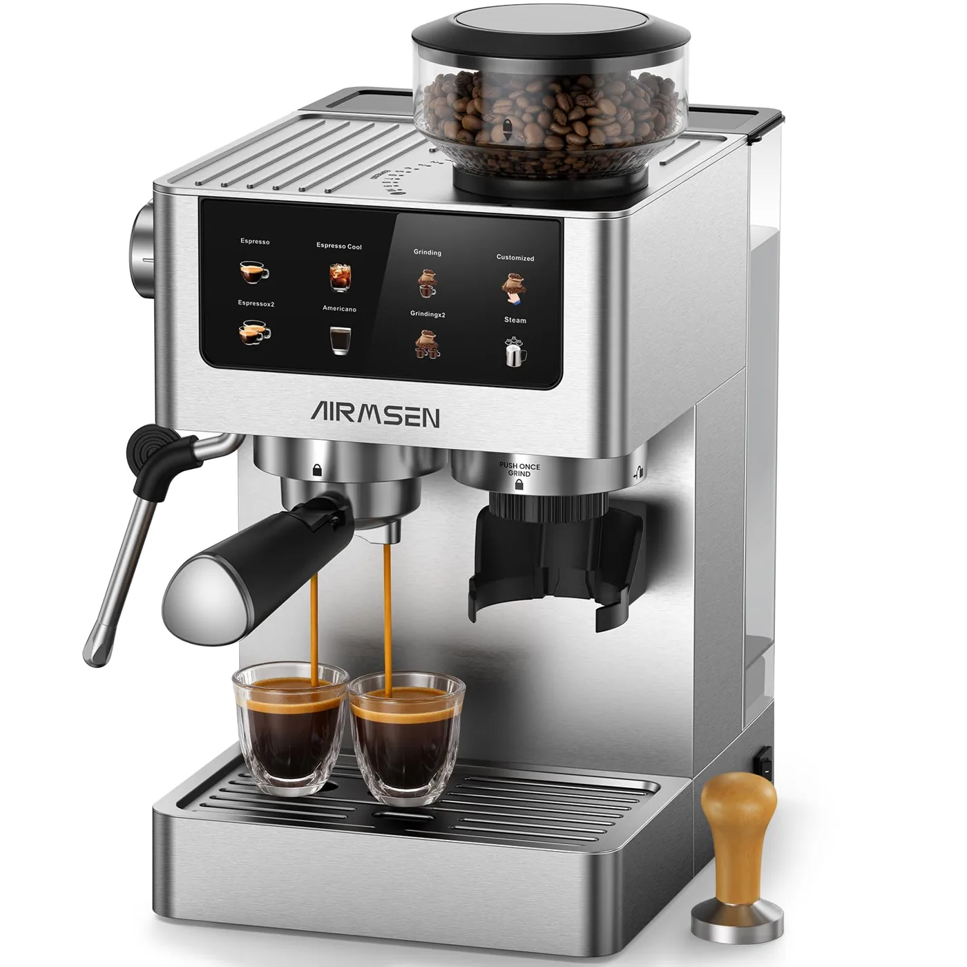 AIRMSEN espresso con molinillo