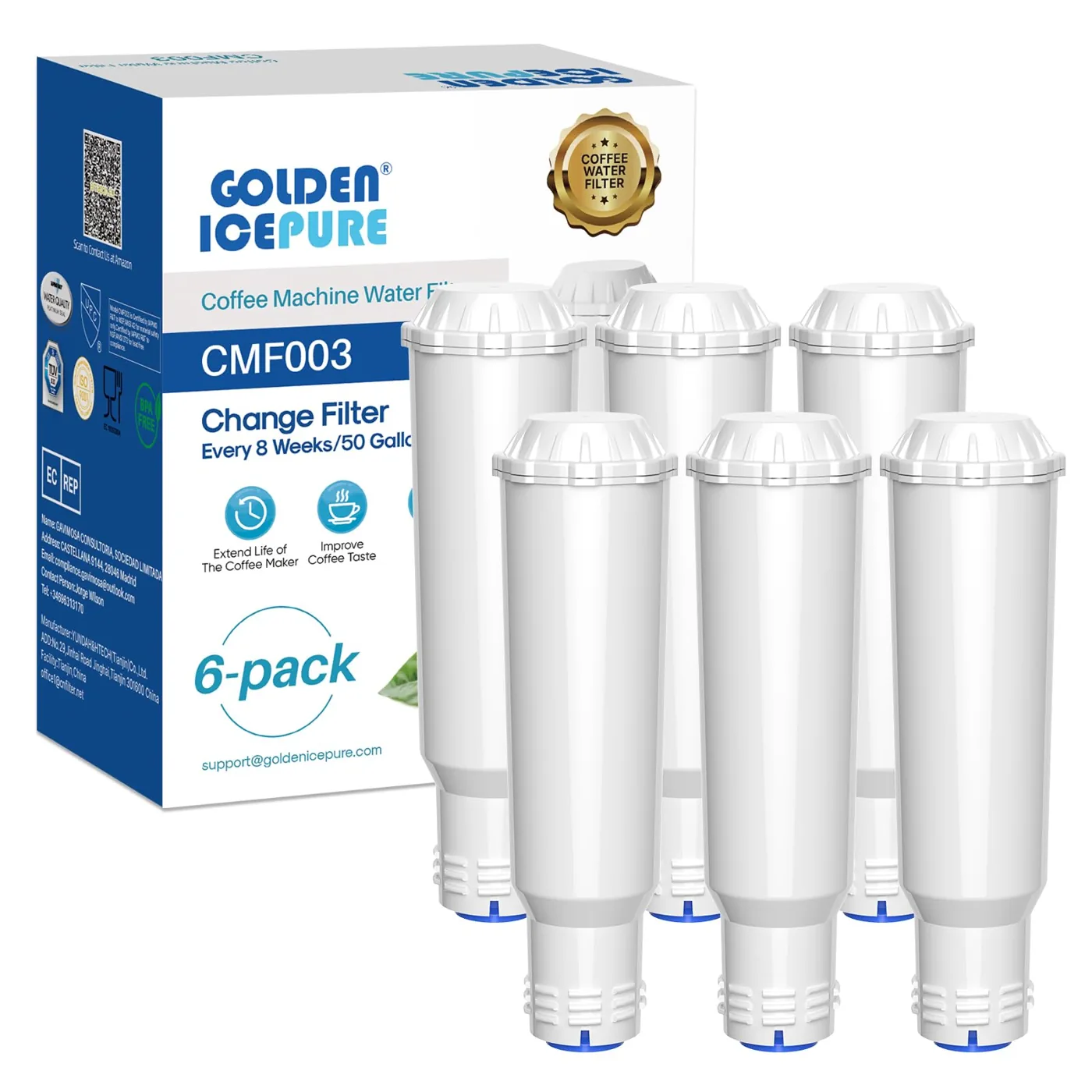 GOLDEN ICEPURE Krups F088