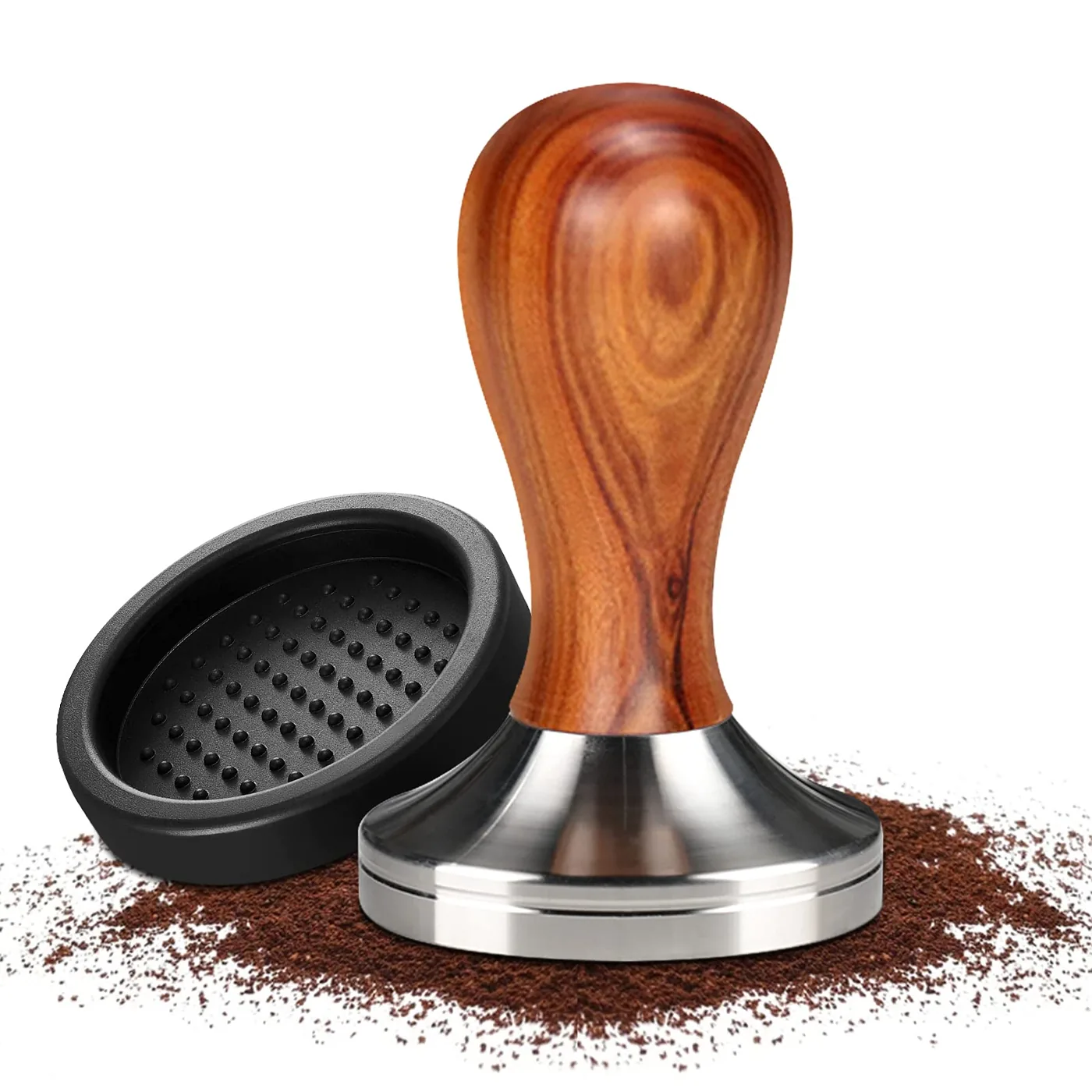 Tamper 51 mm con base de silicona