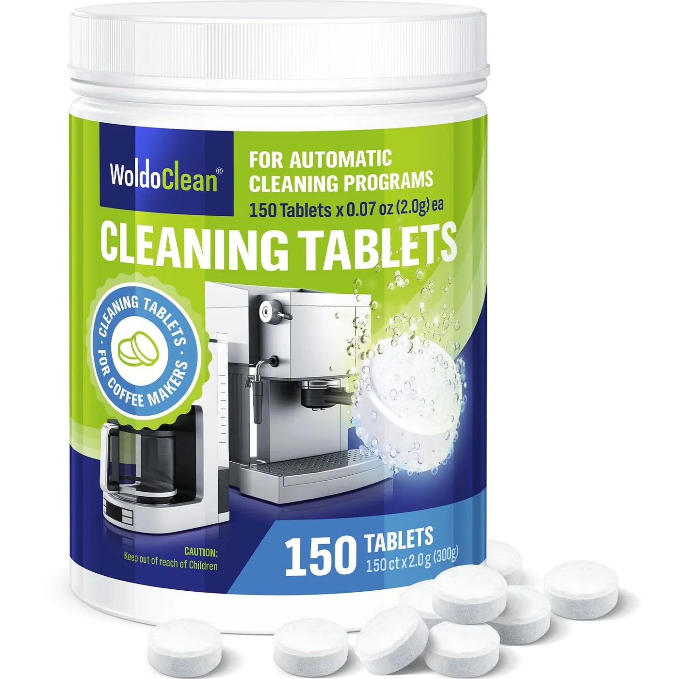 WoldoClean pastillas limpiadoras 150